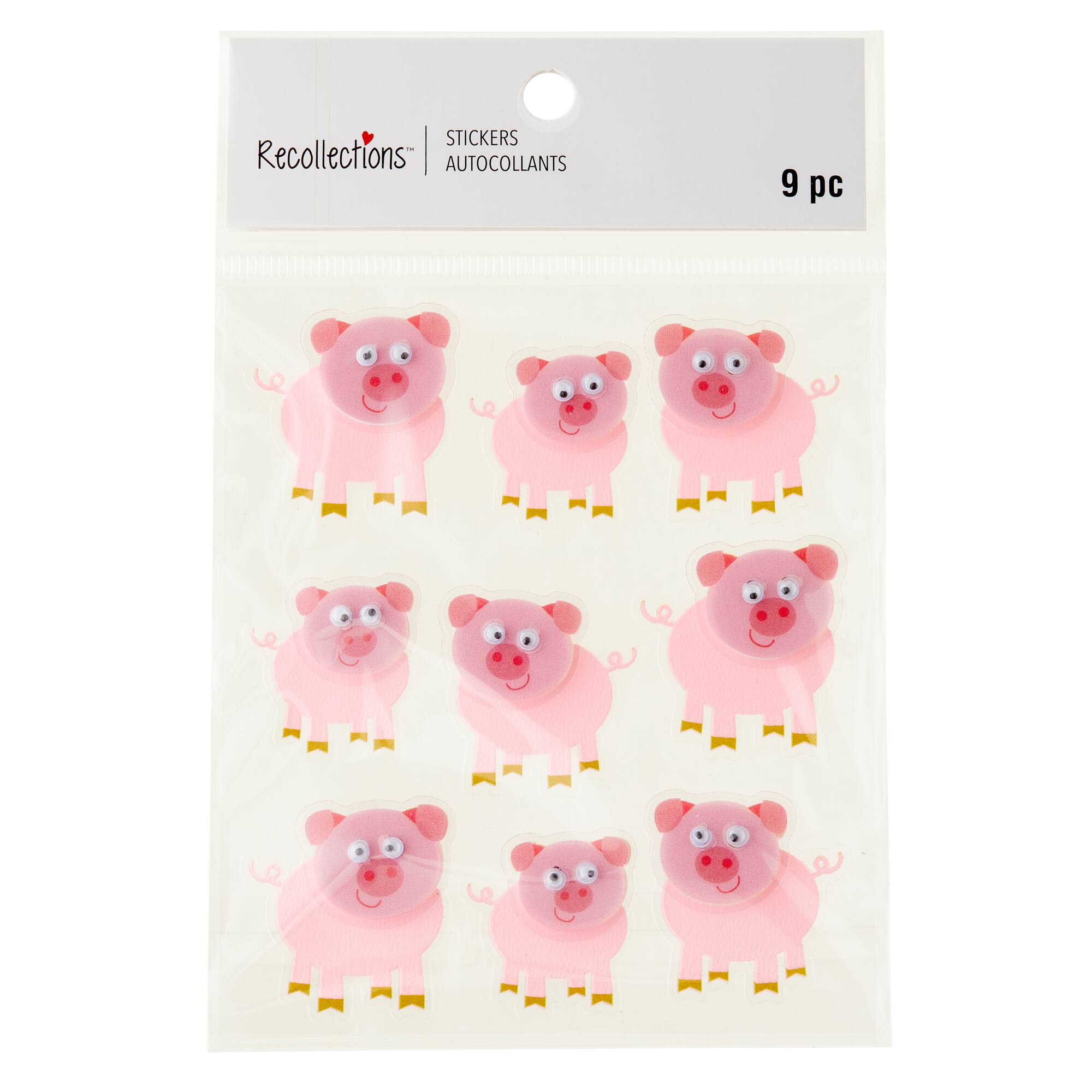Pig Dimensional Stickers by Recollections™ Signature™